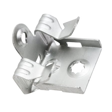 WINNIE INDUSTRIES Hammer 5/16in. - 1/2in. Flange - 1/4-20 Screw on Back & Bottom, 100PK WM58